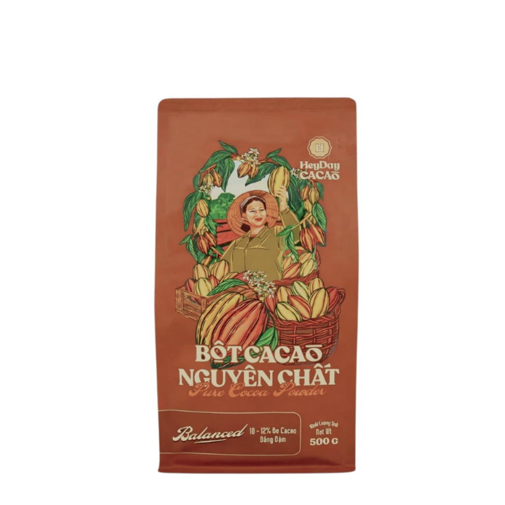 Bột cacao nguyên chất HeyDay gói 500g