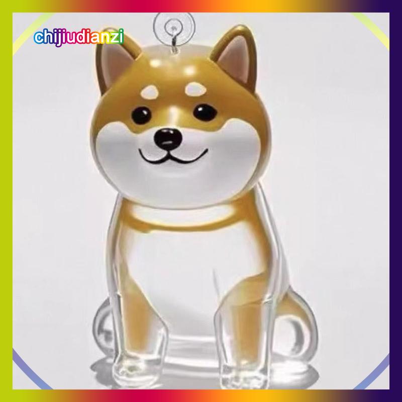 chijiudianzi Rõ ràng Puppy tóc tưởng niệm lưu niệm viên nang pet của chó lông container tự làm mặt dây chuyền Keychain trang trí vật nuôi những người yêu thích nhà hiển thị Quà Tặng - 8