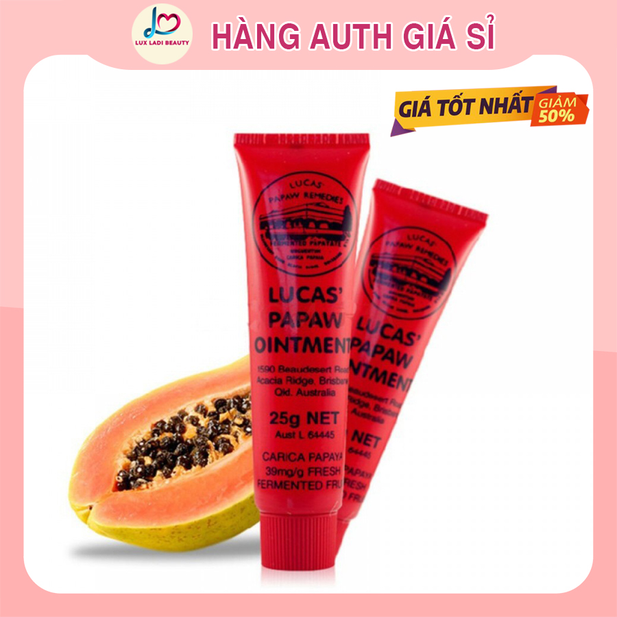 Kem đu đủ đa năng Úc Lucas' Papaw Ointment 25g chính hãng