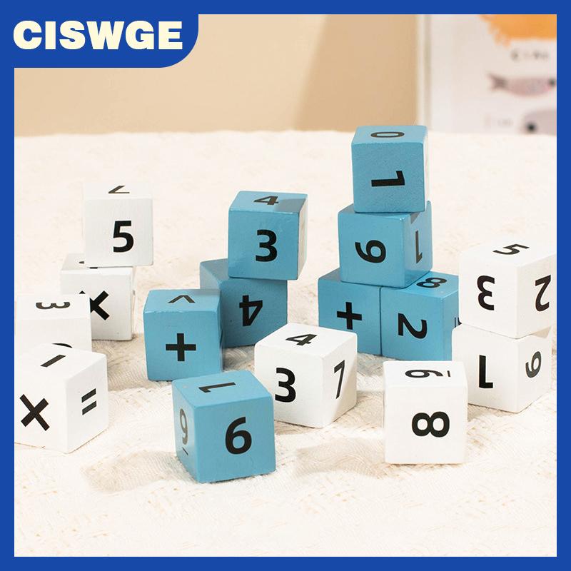 CISWGE Khối toán học, trò chơi học toán, đếm khối thiết lập, Thúc đẩy kỹ năng nhận thức, cho lớp học du lịch tại nhà