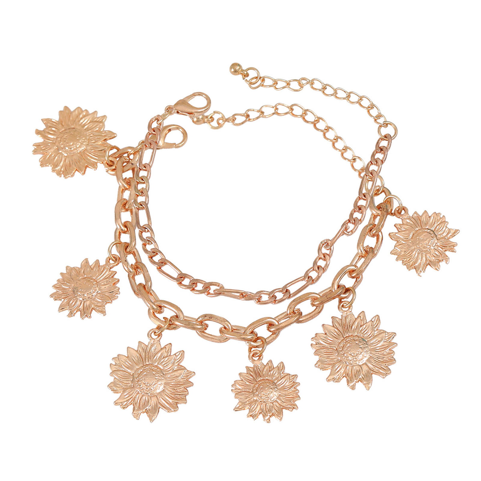 Discover more than 90 gold sunflower bracelet best - POPPY