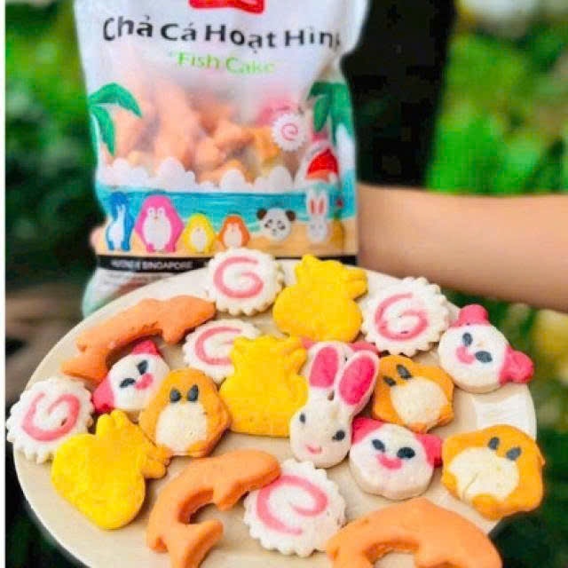 Chả cá hoạt hinh Lichuan gói 500gram ( giao TPHCM )