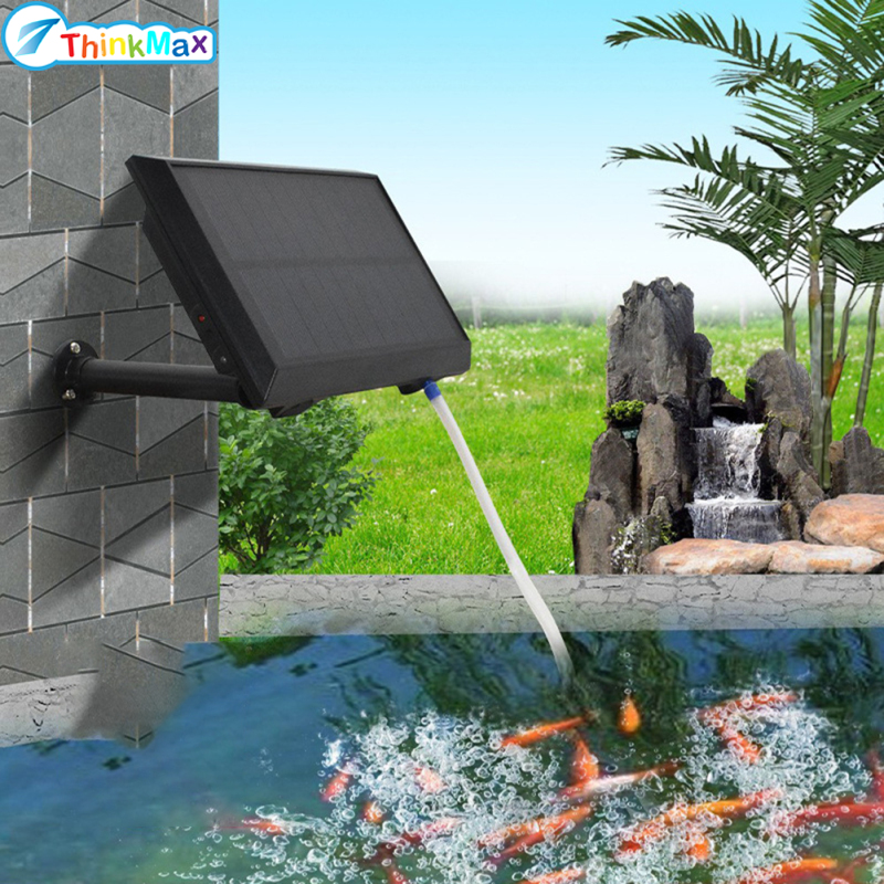 Air Pump Solar Aquarium Outdoor Fishing Oxygen Pump Rechargeable Oxygen Pump For Fishing Fish Tranportation ราคา 728 บาท*ส่งฟรี