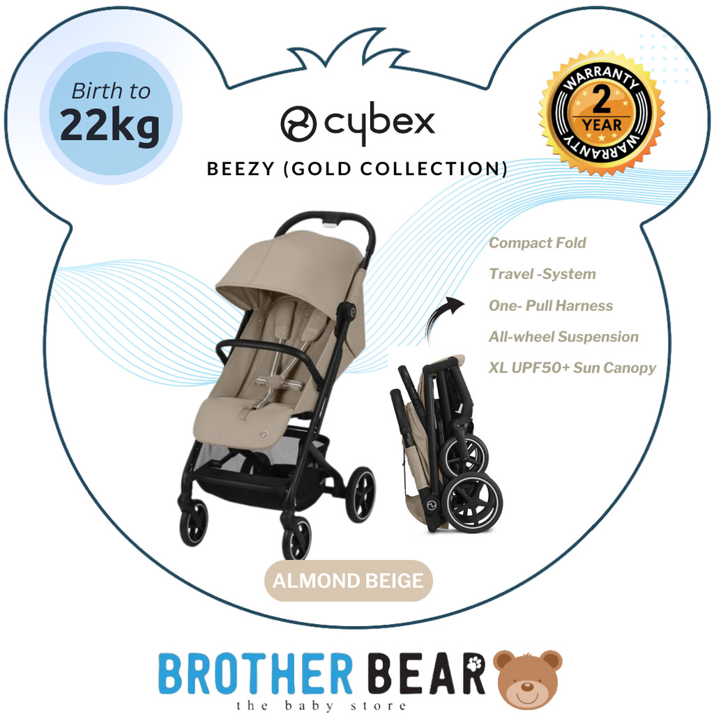 Cybex Beezy Stroller - A Cozy City Buggy | BROTHER BEAR