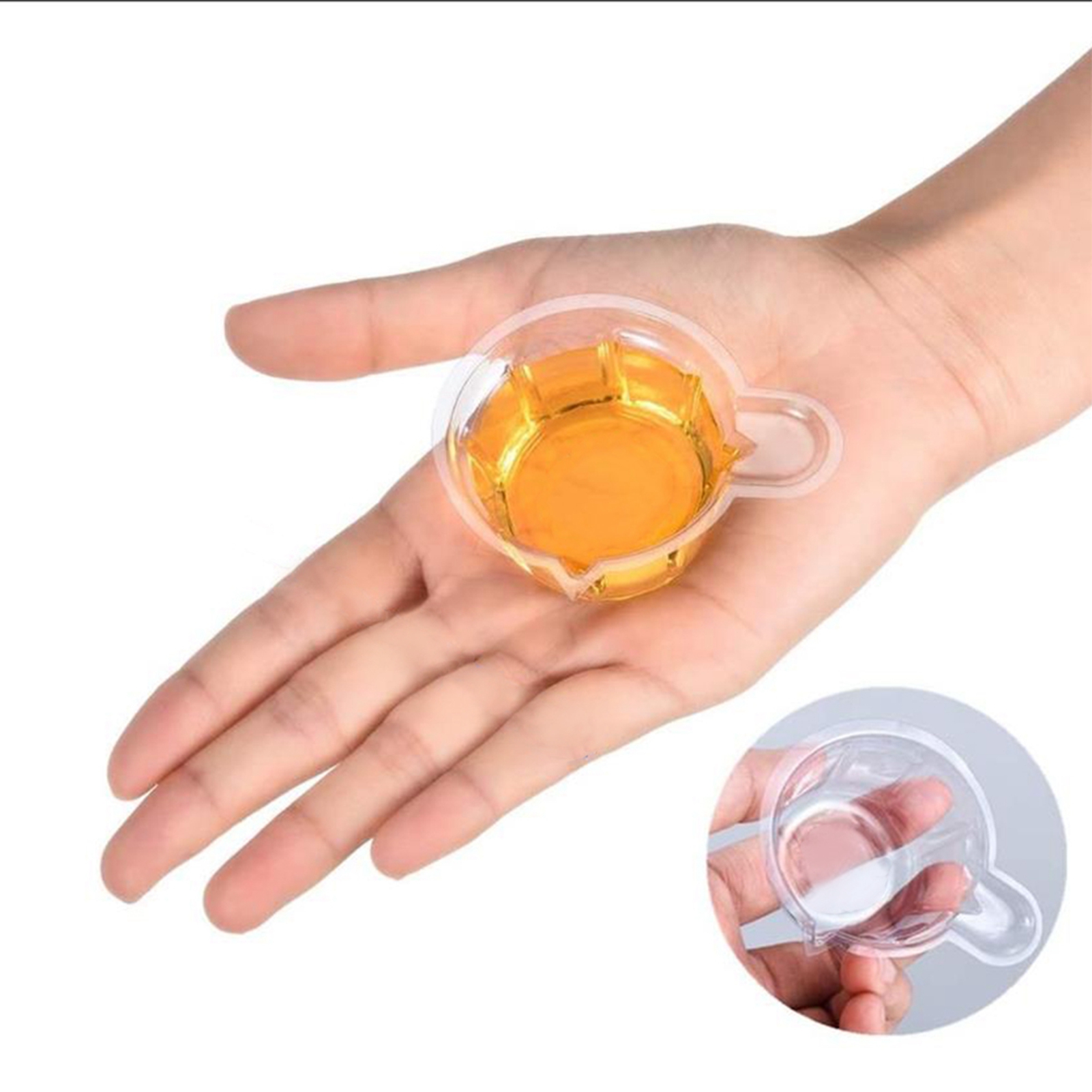 Hộp đựng nước tiểu thử thai 100 chiếc Cốc đựng nước tiểu thử thai Dễ dàng mang theo Kích thước nhỏ để đặt nước tiểu Thử thai