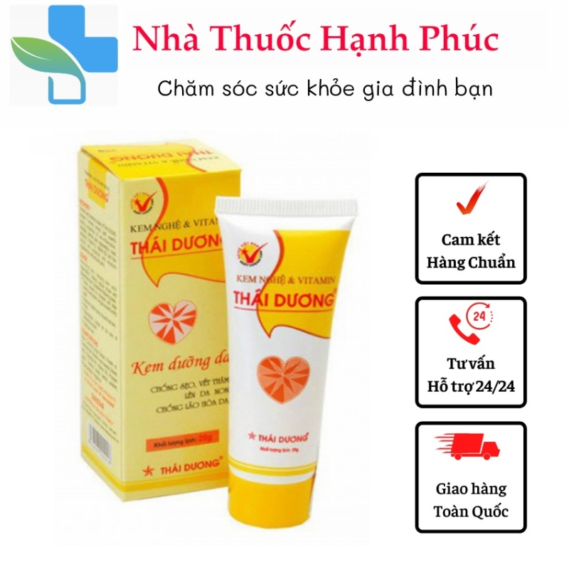 Kem Nghệ NaNo Bạc Thái Dương Tube 20g - Ngừa Sẹo Thâm Mụn nhập khẩu
