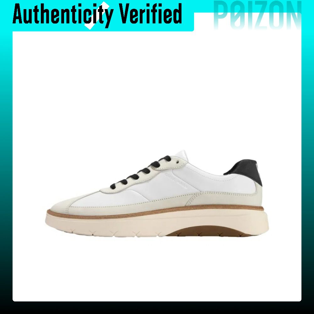 รองเท้าผู้ชาย Cole Haan GrandPro Collection Cow Leather Low top รองเท้าสเก็ตบอร์ดผู้ชายสีขาว C40473 ราคา 48,000 บาท*ส่งฟรี