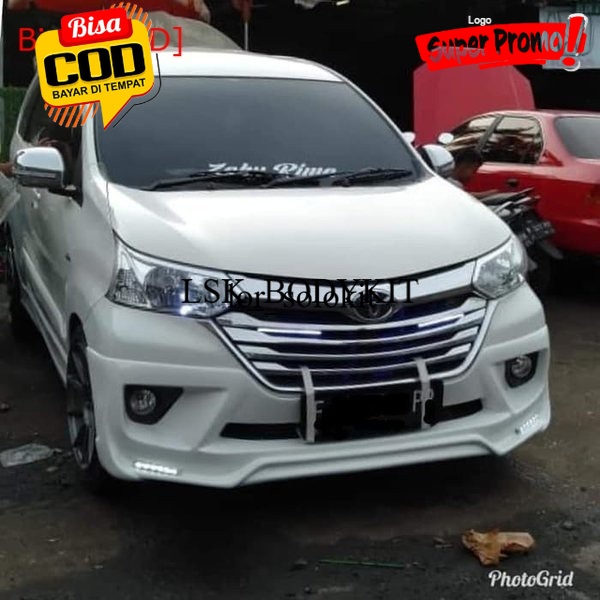 Bodykit Toyota Avanza 2015 2016 2017 2018 Bodykit Grade-A Ringan-Tebal-Kuat Harga 1,391,500 rupiah*Gratis Ongkir