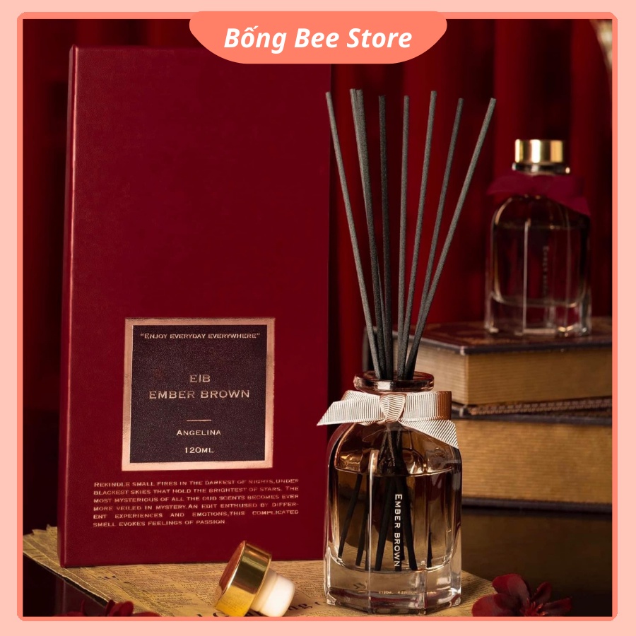 Tinh Dầu Nước Hoa Cao Cấp Ember Brown Phiên Bản Đặc Biệt Burgundy Paris Ball [Có Sẵn - Full Box]
