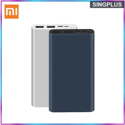 Xiaomi Power Bank 3 10000mAh PLM13ZM Dual USB 18W Fast Charging Mi Powerbank 10000 Portable Charger External Battery Poverbank