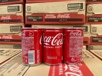 [Giá hủy diệt] QUÀ TẶNG XỊN - COCA MINI NHẬT CỰC NGON THÙNG 30 LON * 160ML