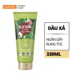 Dầu Xả Sunsilk Thiên Nhiên Hỗ Trợ Giảm Gãy Rụng Tóc Tuýp 330ml