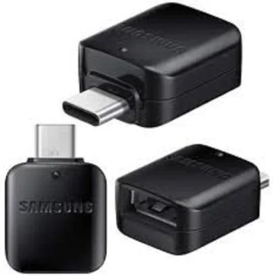 Samsung OTG adapter USB type-C black GH98-41288A