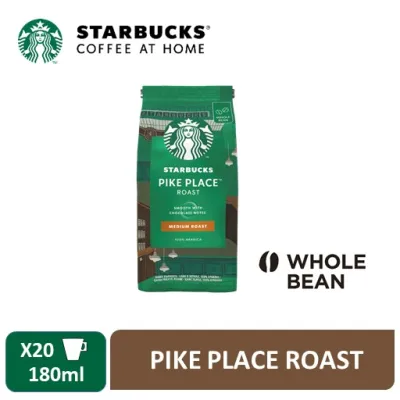 Starbucks Pike Place – Medium Roast Whole Bean Coffee 200g [Expiry Jul 2022]