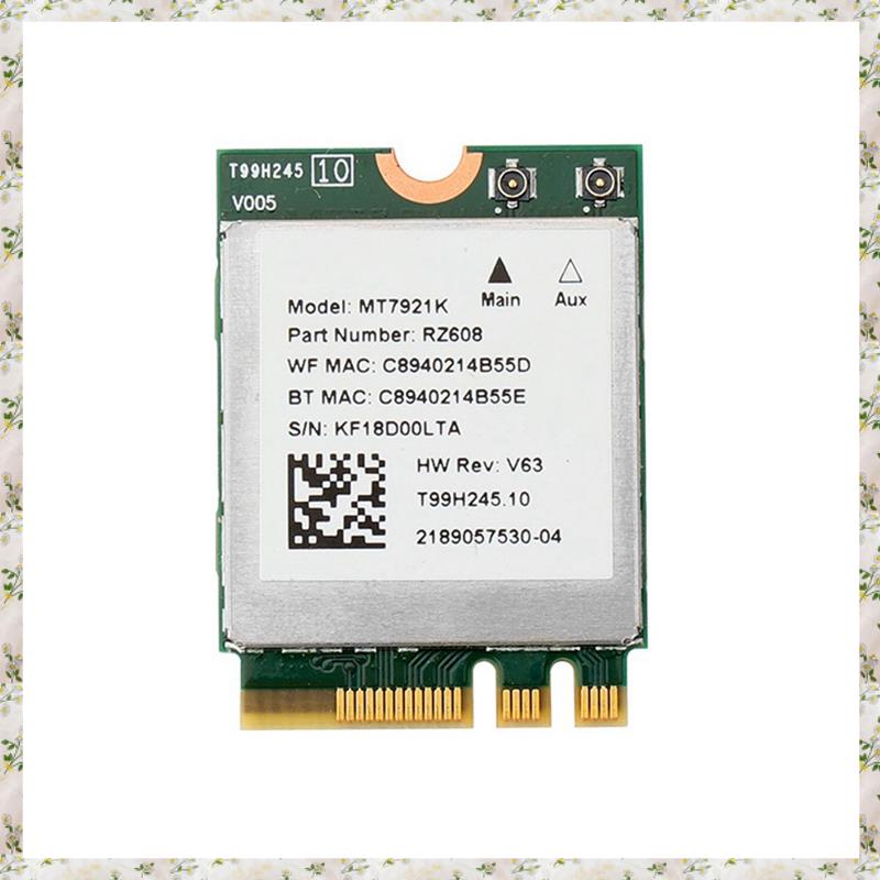 (TSDA) MT7921k Dual Band 2974M Wi-Fi 6 Bluetooth 5.1 Desktop / Laptop Wireless Network Card Supports