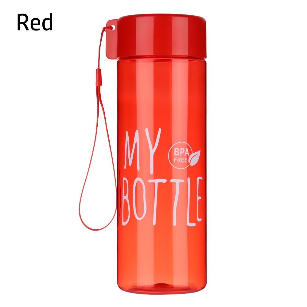 ANGRU4598 500ML Mùa hè Nhựa Công Suất lớn Uống Cup Thể thao Dưới Nước Chai Trong suốt Cà Phê Cốc Nước Trái Cây - 4