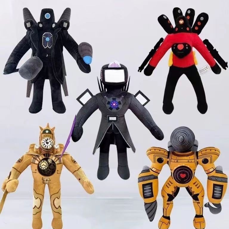 Thú Nhồi Bông Hình Nhân Vật Tian titan tvman Trong Phim adventure titan Làm Quà Tặng Giáng Sinh