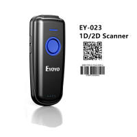 [🔥Fast delivery 🔥]Eyoyo 2D QR Code  Barcode Scanner Bluetooth Portable 2D Bar Code Scanner Compatible USB 2.4GHz Wireless Bluetooth Barcode Reader for logistics courier Inventory Retail Mall Library Warehouse