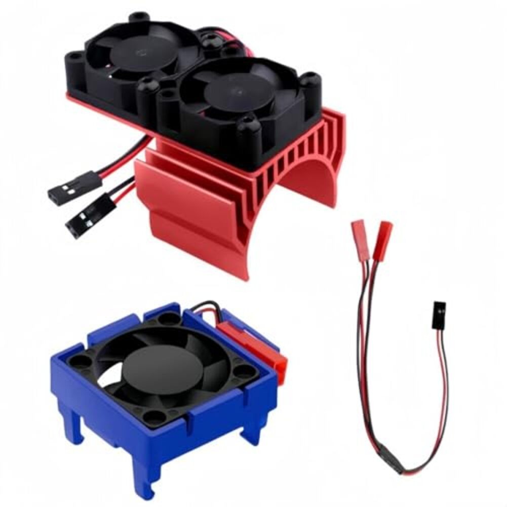 Hometool 4.8 đến 6V cung cấp điện quạt tản nhiệt quạt kép điện trở nhiệt cao