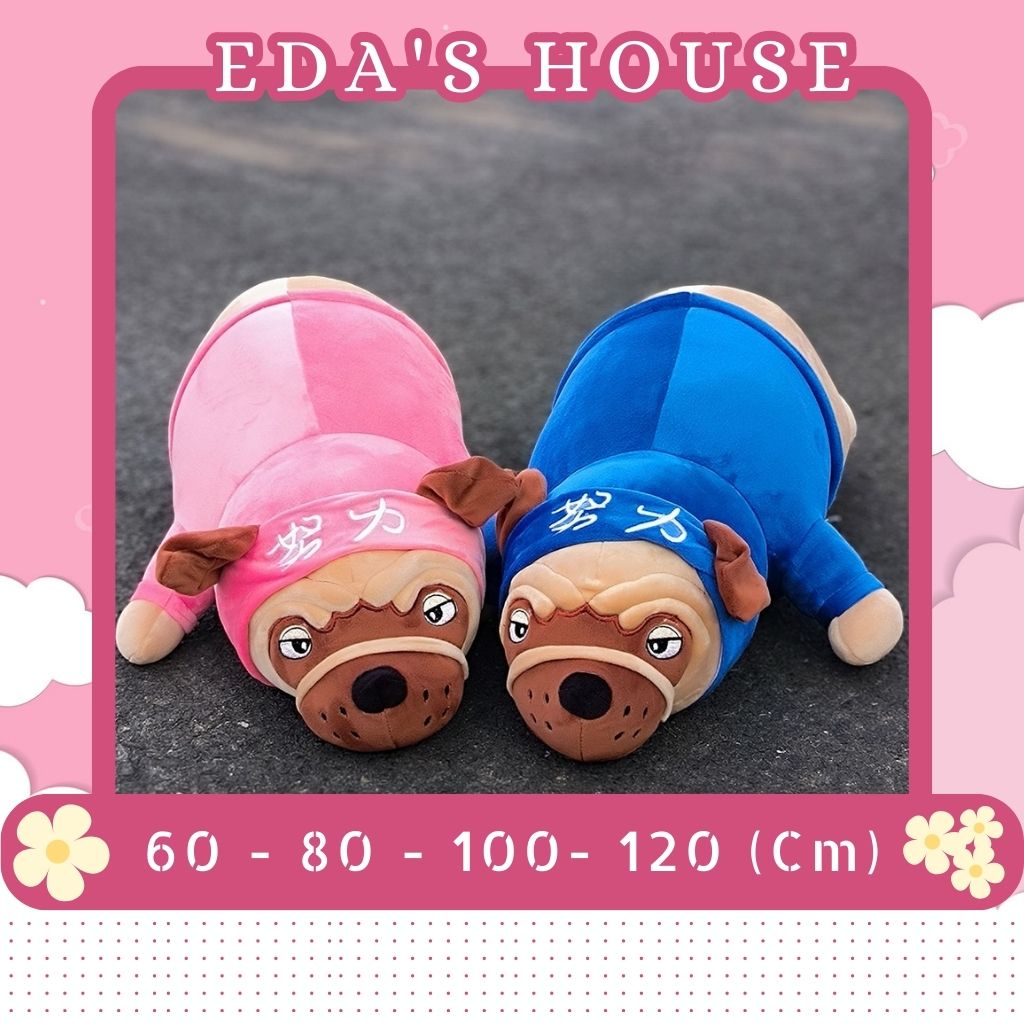 Gấu bông ️chó mặt xệ mặc áo hoodie ️ hàng cao cấp eda's house