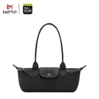 Longchamp Le Pliage Xtra M Shoulder Bag Black | ของแท้ ตรวจสอบโดย SASOM