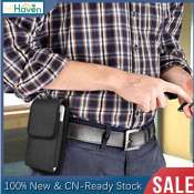 Nylon Wallet: Mobile Phone Holster with Card Holder (Brand: ???)