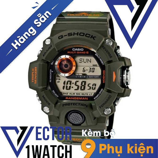 Đồng hồ thể thao nam nữ g-shock gw-9400cmj-9a1 full phụ kiện