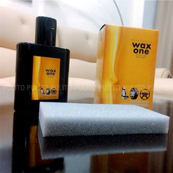 Xi đánh áo da Wax one gold thá¡ Lan 135ml làm sạch và dưỡng bóng đồ da
