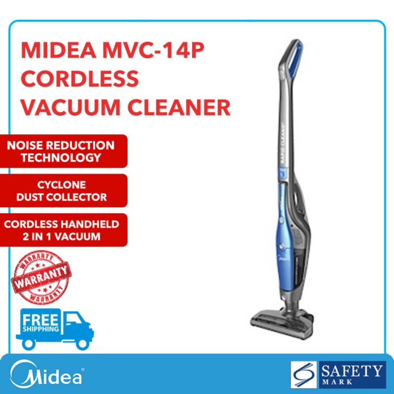 Midea Cordless Handheld Vacuum Cleaner (Li-ion 2200mA) MVC-14P Local Official 2 Years Warranty ★FREE SHIPPING★ Singapore