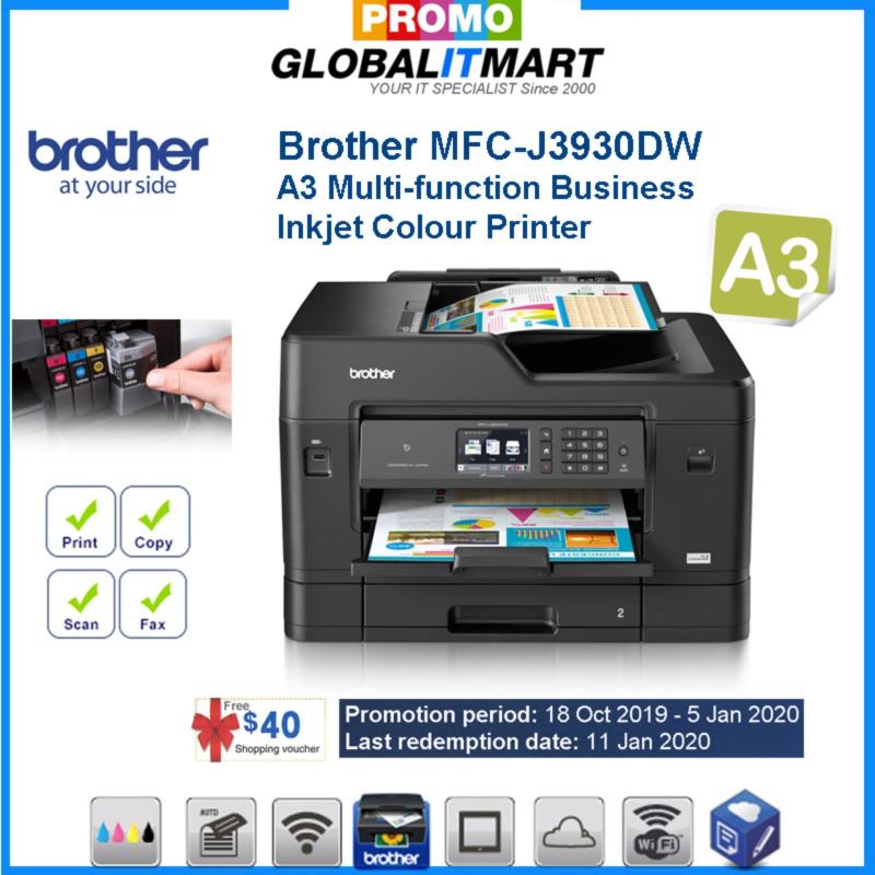 Brother Printer MFC-J3930DW A3 Multi-function Business Inkjet Colour Printer Singapore