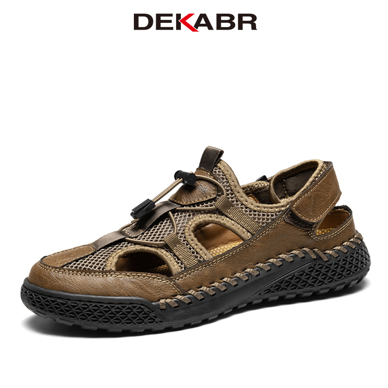 DEKABR New Summer Breathable Men's Casual Shoes Mesh Breathable Fashion Handmade Luxury Shoes For Men ราคา 882 บาท*ส่งฟรี
