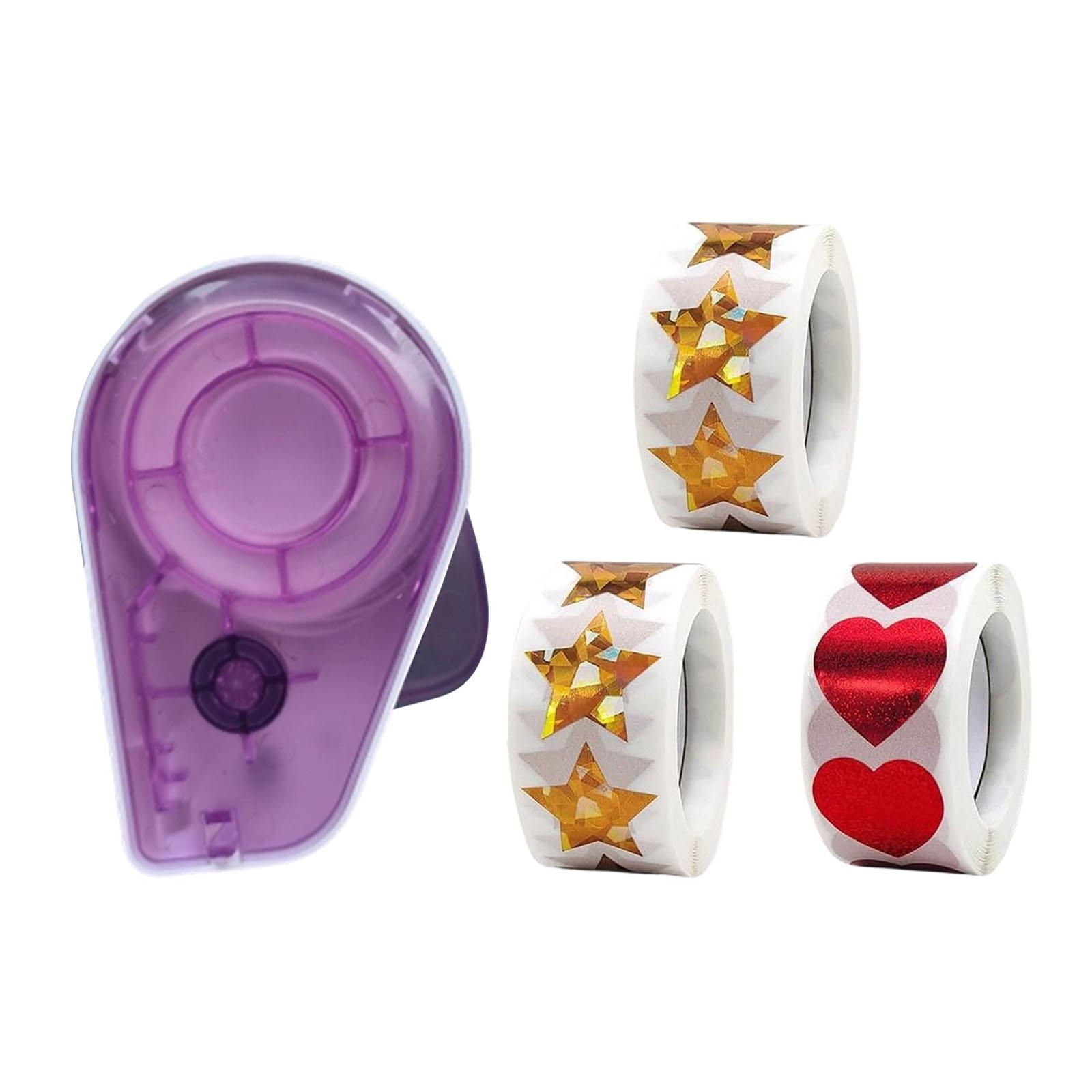 Ccgenius nhãn dán quả cho cuộn của Stickers với 3 cuộn của Stickers Quà Tặng đơn giản cho trẻ em của phần thưởng cho lớp học
