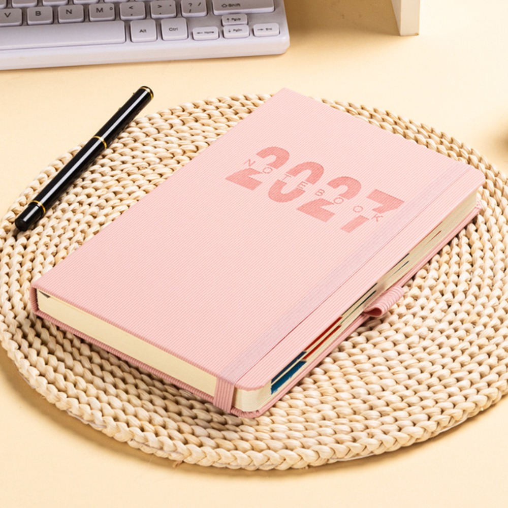 【COD&Fast Delivery】365 Days 2027 Planner with Monthly Weekly Plan Pages A5 Agenda Book Multi-Purpose Efficiency Journal Students