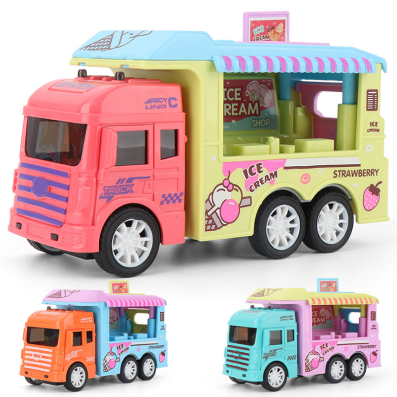 Play-Doh Kitchen Creations Ice Cream Truck Toy Playset for Kids, 20 Play  Kitchen Accessories, 5 Colors, Preschool Toys for 3 Year Old Girls and Boys