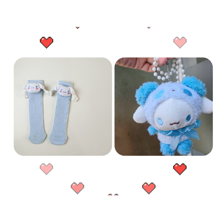 Áo khoác ngoài Cinnamoroll có mũ trùm đầu mùa xuân thu phổ biến áo khoác ngoài dễ thương