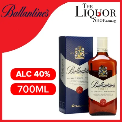 (Local Agent Stock) Ballantine's Finest Scotch Whisky 700ml with Box (Delivery in 3 to 5 working days- The Liquor Shop)