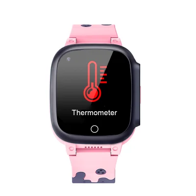 T8W 4G kids smart watch video call thermometer body temperature measuring watch sos gps wifi smartwatch
