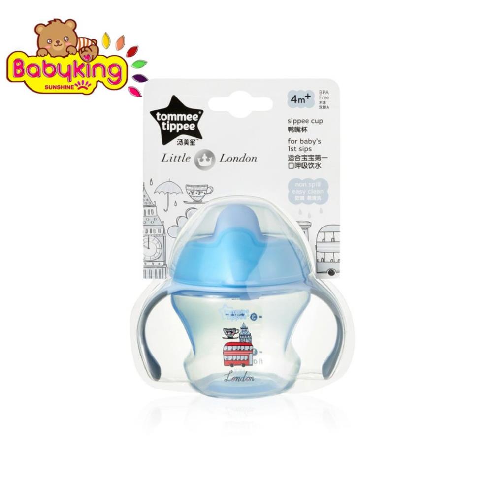 Cốc tập uống nước cho bé, Ly uống nước mỏ vịt tommee tippee Anh , dành cho trẻ từ 4 tháng tuổi trở lên.