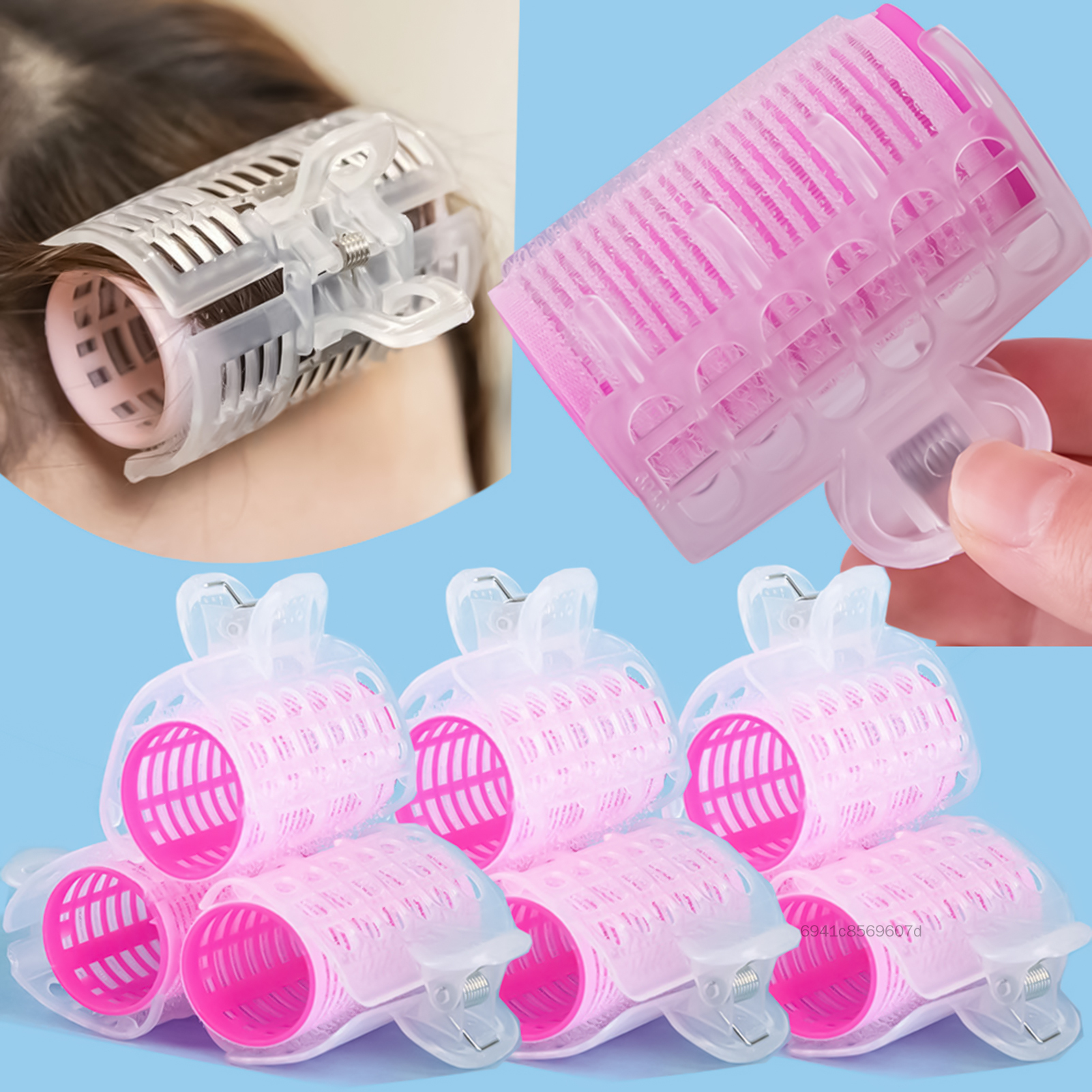 Con lăn tóc High Crown Kẹp con lăn tạo kiểu tóc có thể điều chỉnh dành cho tóc trên và trước dày KK-VN - 3