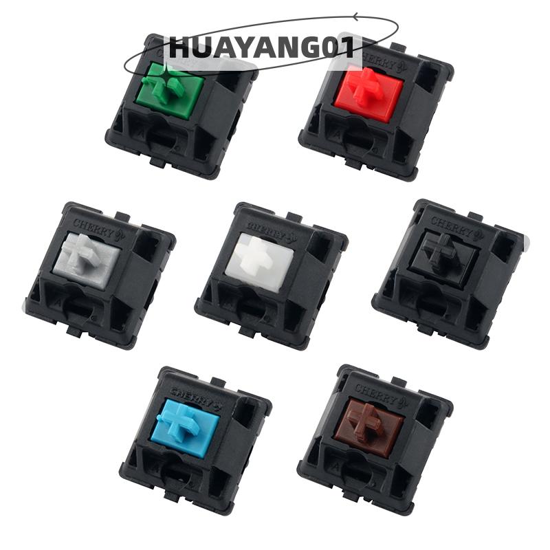 HUAYANG01 [2023 new HOT FASHION] Cherry MX chuyển đổi bàn phím cơ khí Bạc Hồng MX nâu xanh chuyển đổ