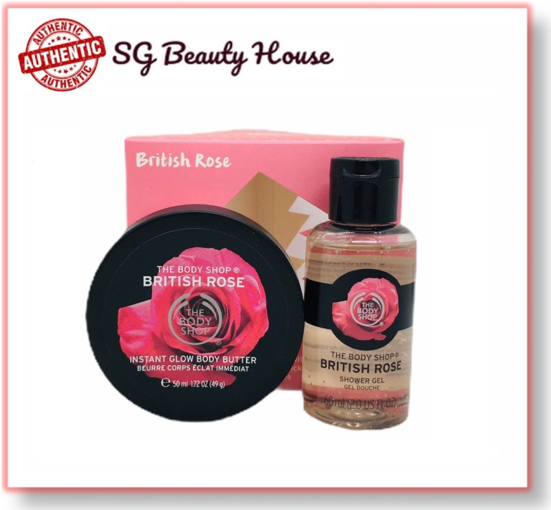 Buy THE BODY SHOP BRITISH ROSE 2PCS SET BOX Singapore