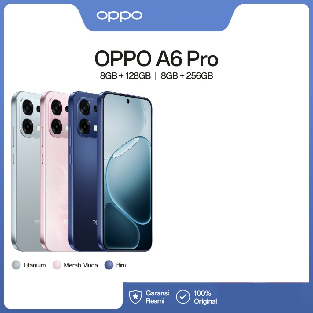 [NEW] OPPO A6 Pro [8/128GB] [8/256GB] - AMOLED Ultra Cerah 120Hz, 7000mAh 80W SUPERVOOC, Sistem VC SuperCool, Ketahanan Air dan Debu IP69 Harga  3,799,000 Ringgit*Penghantaran Percuma