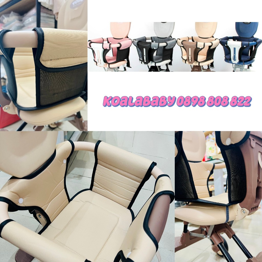 Tobé Phụ Kiện Đệm Lót Lẻ Của Xe Đẩy Gấp Gọn Đi Du Lịch Êm Ái ,Chính Hãng Tobé ,Bảo Vệ Cho Bé An Toàn