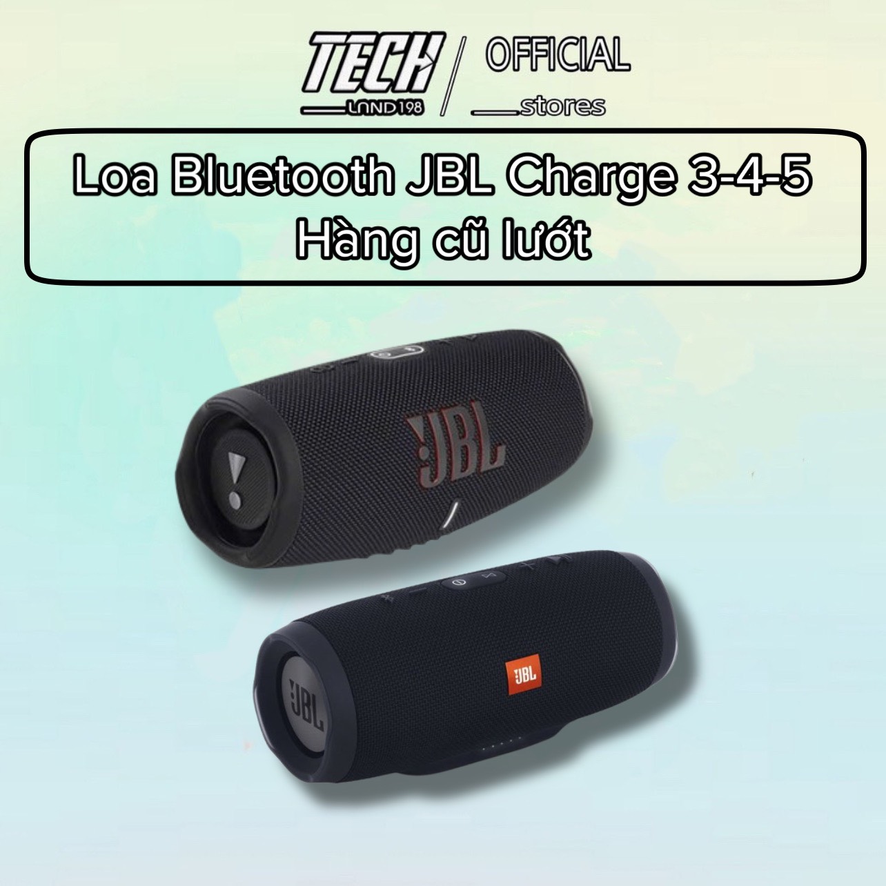 Loa Bluetooth cầm tay JBL CHARGE 3 - 4 - 5 Hàng cũ không vỏ hộp