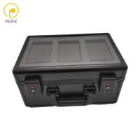Perfk Card Storage Box Trading Card Case Multipurpose Card Display with Dividers Collector Box for Standard Cards Rigid Cards Cards