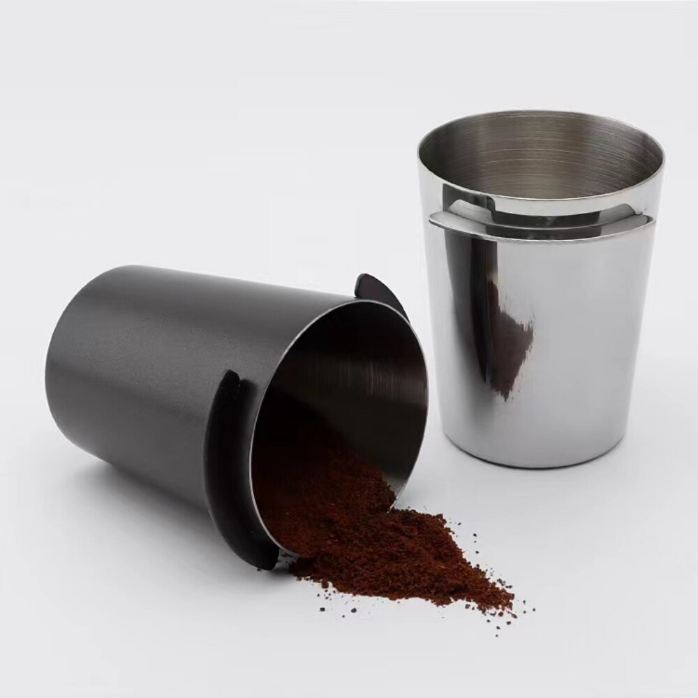 Cà phê Espresso portafilter cốc định lượng thép không gỉ đánh hơi cốc bột cho máy pha cà phê Espresso 51mm/58mm