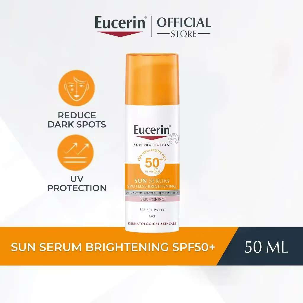 Eucerin Đức chính hãng kem chống nắng cách ly kem chống nắng chống tia cực tím SPF50+++làm trắng giữ ẩm không thấm nước chống mồ hôi