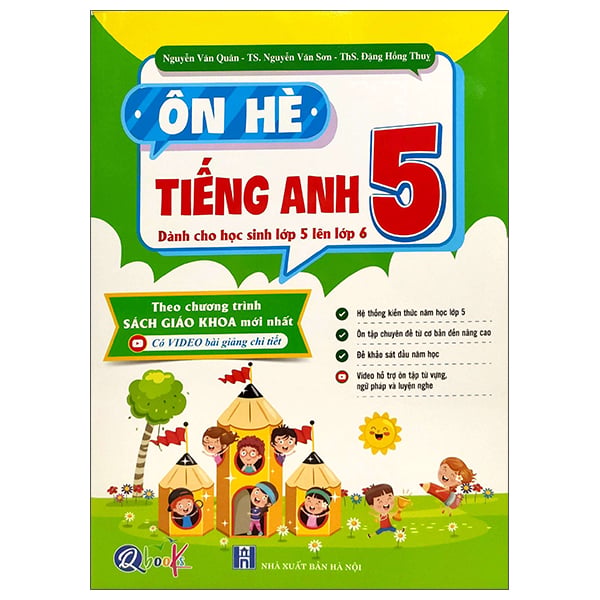 Fahasa - Sách - Ôn Hè Tiếng Anh 5 - Dành Cho Học Sinh Lớp 5 Lên Lớp 6