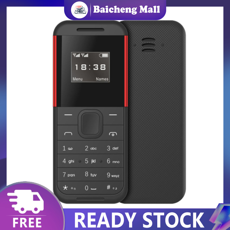 【BaiC💥】BM222 Unlock Cell Phone Dual Card Dual Standby Mini Mobile Phone Dialer 0.66 Inch OLED Screen Voice Changer 380mAh Battery For Elderly Kids ราคา 342 บาท*ส่งฟรี