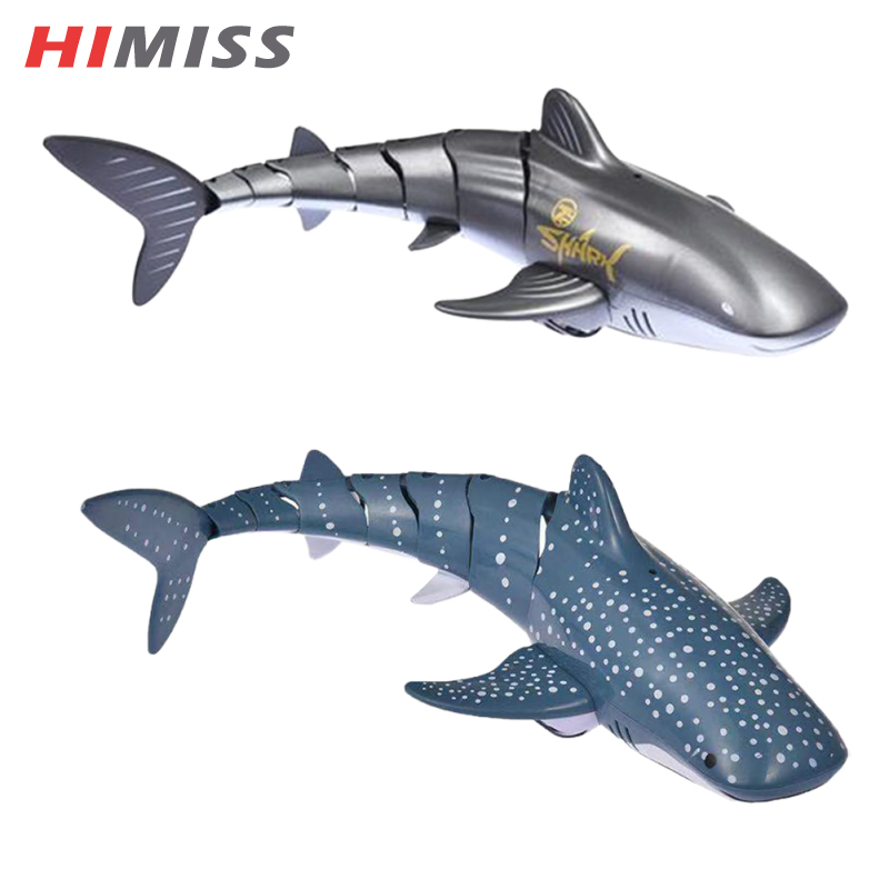 HIMISS 2.4g Children Simulation Shark Remote Control Fish Electric Prank